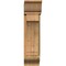 Ekena Millwork Imperial Traditional Rough Sawn Bracket w/ Offset Brace, Western Red Cedar, 8"W x 20"D x 32"H BKT0806X20X32IMP01RWR - alternate 3